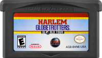 Harlem Globetrotters World Tour GameBoy Advance US box art